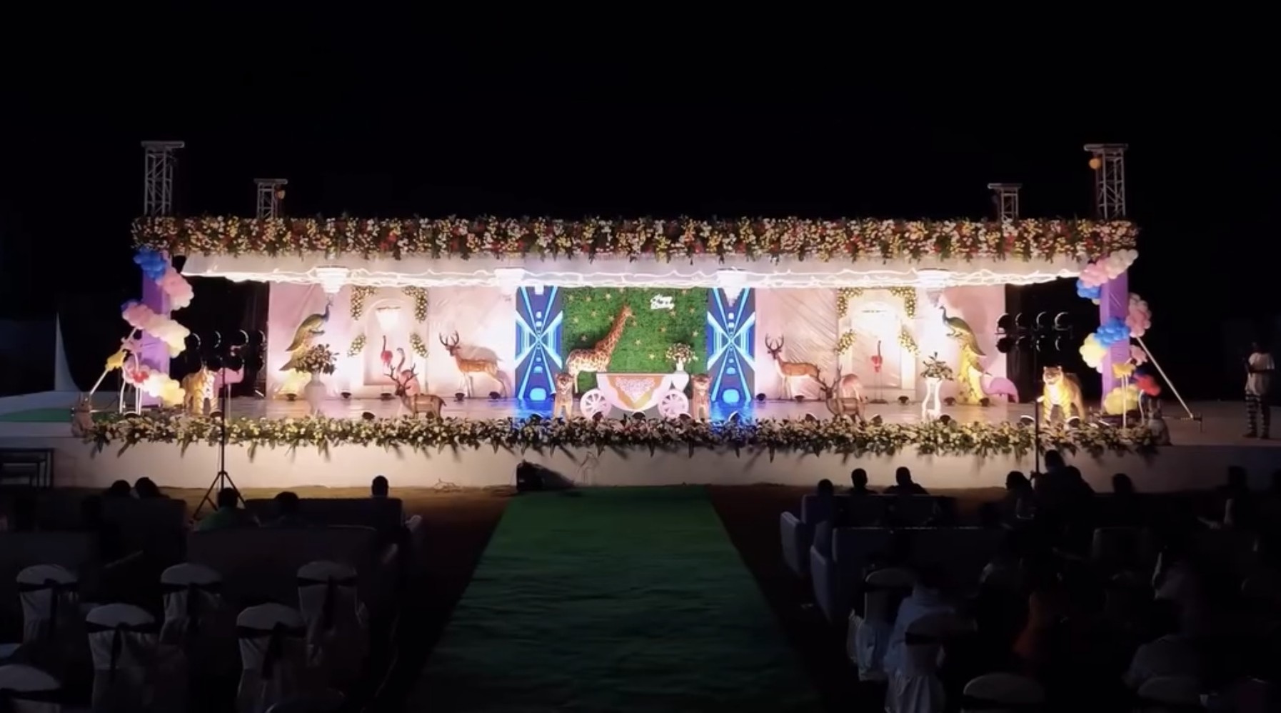 Birthday party venue in convention hall near Hyderabad